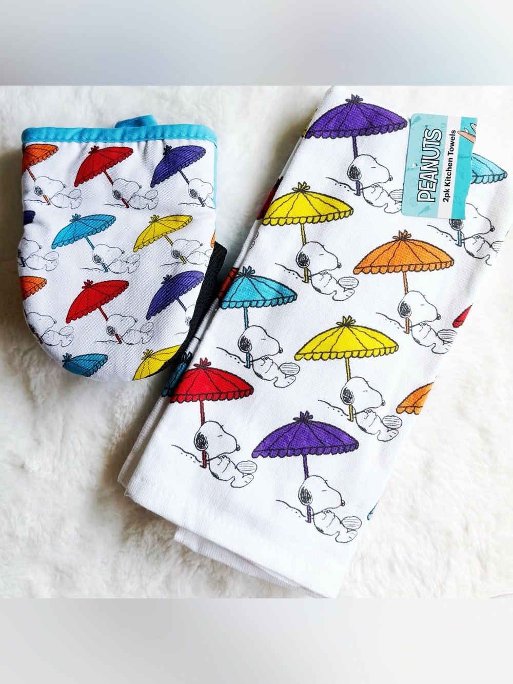Peanuts Snoopy Summer Kitchen Towel Set